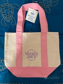Trader Joe’s Mini Tote Canvas Bag