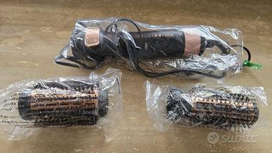 Spazzola ad aria calda rotante in ceramica e ioni