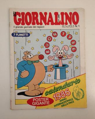 Il Giornalino - N. 1 (1 Gennaio 1986)
