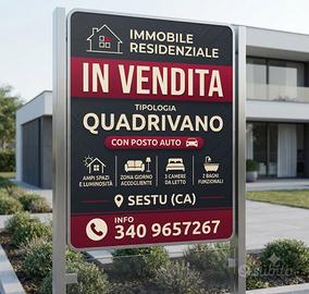 Quadrivano esclusivo a Sestu