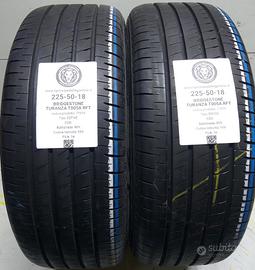 2 GOMME 225 50 18 BRIDGESTONE A77074
