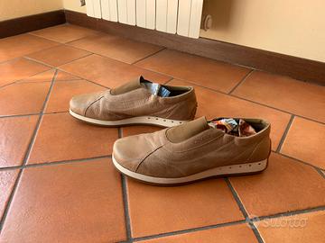 Scarpe donna in pelle "dkny" slip on 40