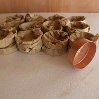 Cappucci in rame per pali