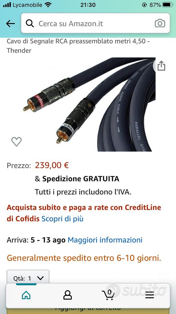 Cavi Batteria Auto Professionali - Accessori Auto In vendita a Cosenza