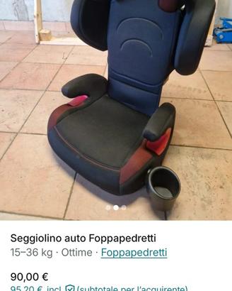 Seggiolino per automobile foppapedretti