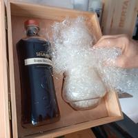 Confezione Grappa Segnana Sherry Cask e bicchieri