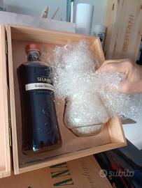 Confezione Grappa Segnana Sherry Cask e bicchieri