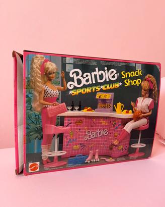 Barbie sports club snack shop 1994 con scatola
