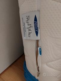 letto 90x210 materasso +rete