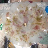 Lampadario di vetro di murano