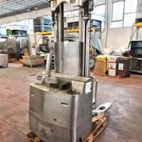 carrello elevatore a timone inox usato