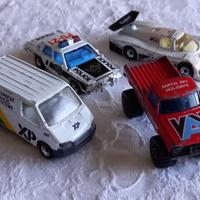 4 MODELLINI AUTO Matchbox gioco vintage anni '80