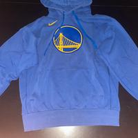felpa golden state warriors blu