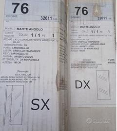 box doccia ad angolo cristallo