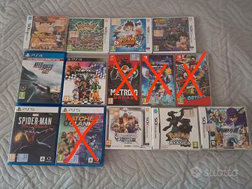 Videogiochi per le varie console 