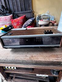 Radio sveglia da restauro vintage