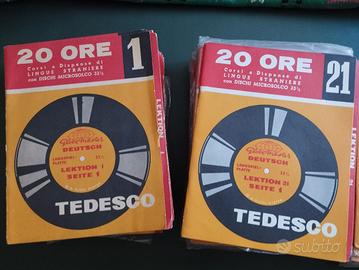 Collezione completa corso di tedesco in vinile 