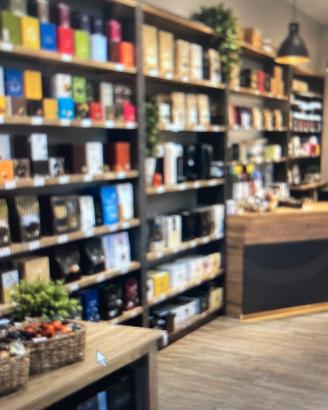 Negozio caffè e sigarette elettroniche