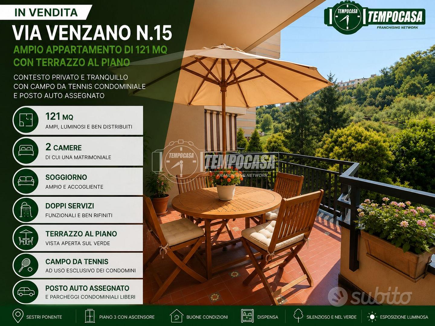 Appartamento – Genova, Fegino, Val Polcevera - Vista 2