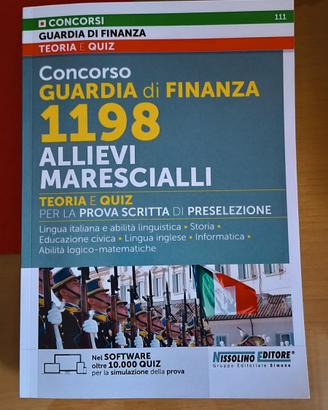 Concorso Guardia di Finanza Allievi Marescialli 