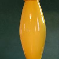Vaso Venini Acco  giallo 1994 collezione  Mendini