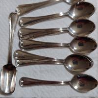 12 cucchiaini in argento placcato