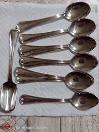 12 cucchiaini in argento placcato