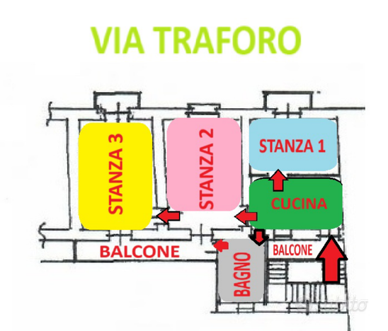 Bussoleno, 4 locali appartamento centro