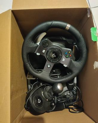 volante logitech G920+cambio per xbox+pc