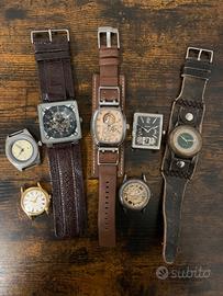 6 Fossil Automatici + 2