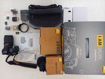 Nikon D3100 + Nikkor 18-105 mm