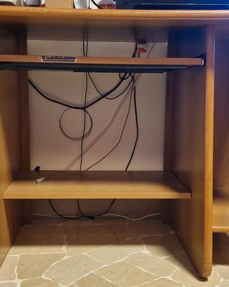 Scrivania 120x60 e cassettiere 40x40