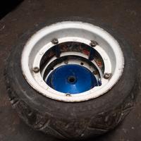 Coppia doppi cerchi ape 50 completi