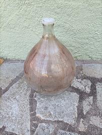 Damigiana in vetro arredamento vintage idea luci