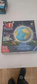 puzzle mappamondo.