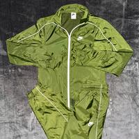 Tuta Nike Verde Acetata Y2K Vintage Originale
