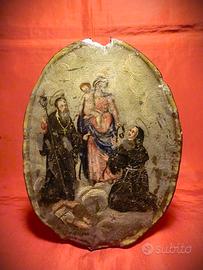 “ VERGINE MARIA, BAMBINO E SANTI”  1700/sec. XVIII