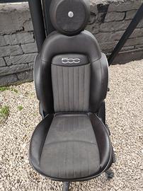 poltrona ufficio Modificata Fiat 500x con rotelle