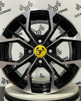 4 CERCHI IN LEGA ABARTH 500 DA 15 NUOVI