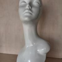 Testa manichino per capelli e sciarpe