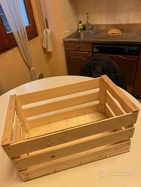 Cassette legno alte nuove