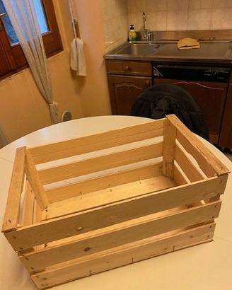 Cassette legno alte nuove