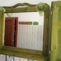 PENSILE BAGNO CON SPECCHIO E 2 ARMADIETTI