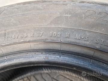 gomme usate 225/65 R 17. 102 H usate 