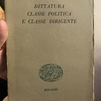 Dittatura classica politica e classe dirigente