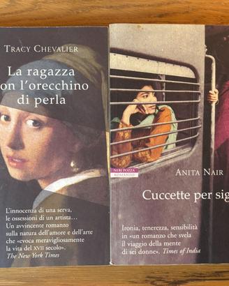 Set 2 romanzi Chevalier / Nair