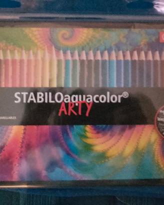 36 pastelli STABILO aquacolor arty 