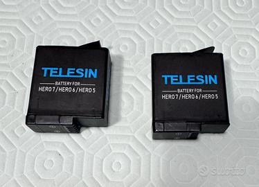 BATTERIE PER GOPRO TELESIN