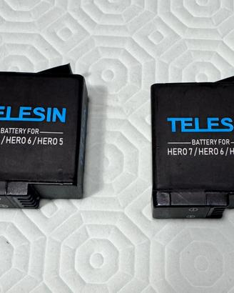 BATTERIE PER GOPRO TELESIN