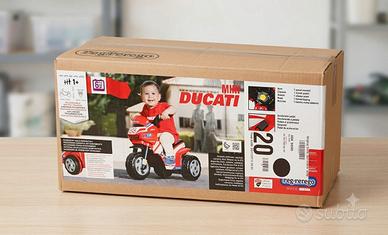 Moto Elettrica Peg Perego Mini Ducati –MAI MONTATA
